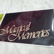 2CRAFTY Chip Board -Magical Memories